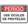 Use óculos de proteção